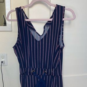 Red white and blue jumpsuit